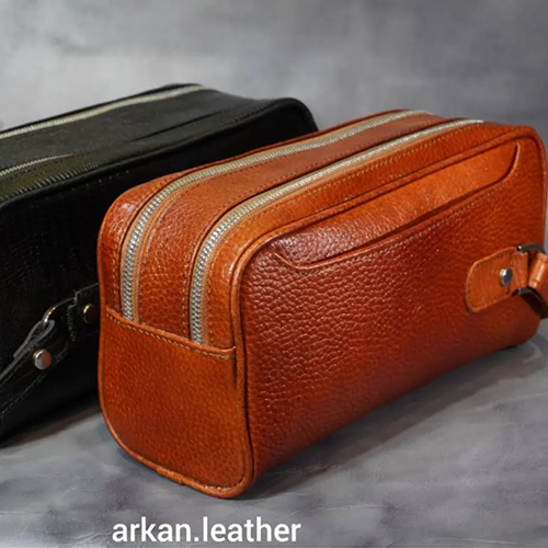 کیف پول چرمی آرکان | مدل زیپ‌دار کلاسیک